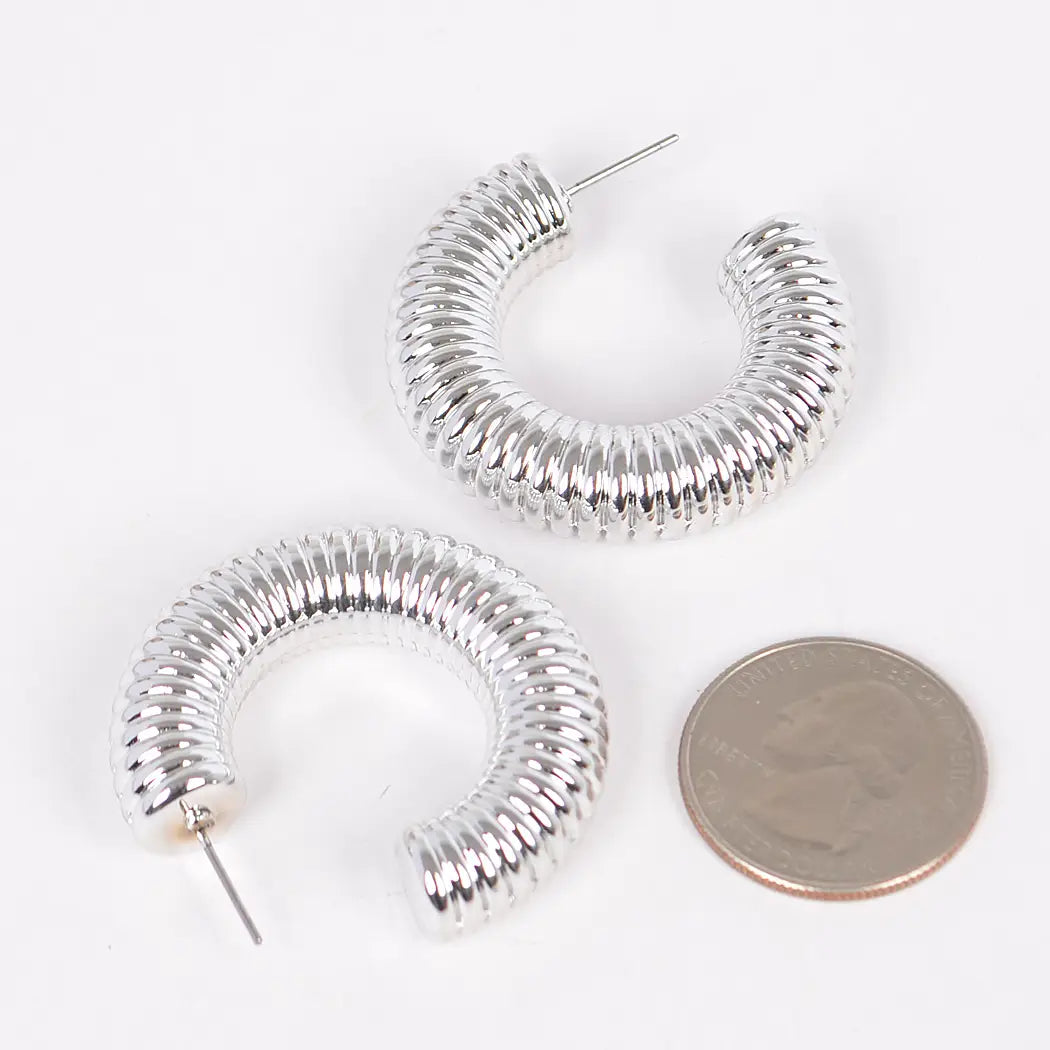CCB Hoop Earring