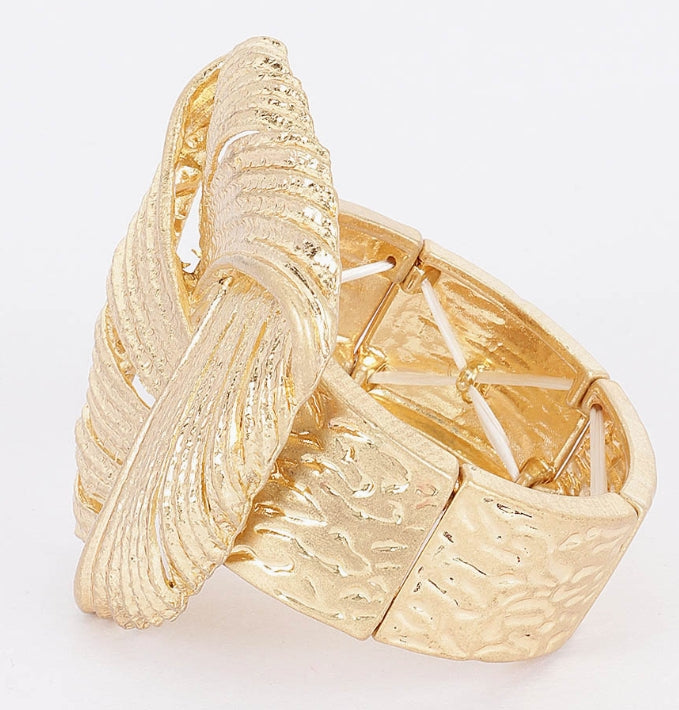 Alloy Casting Stretch Bracelet