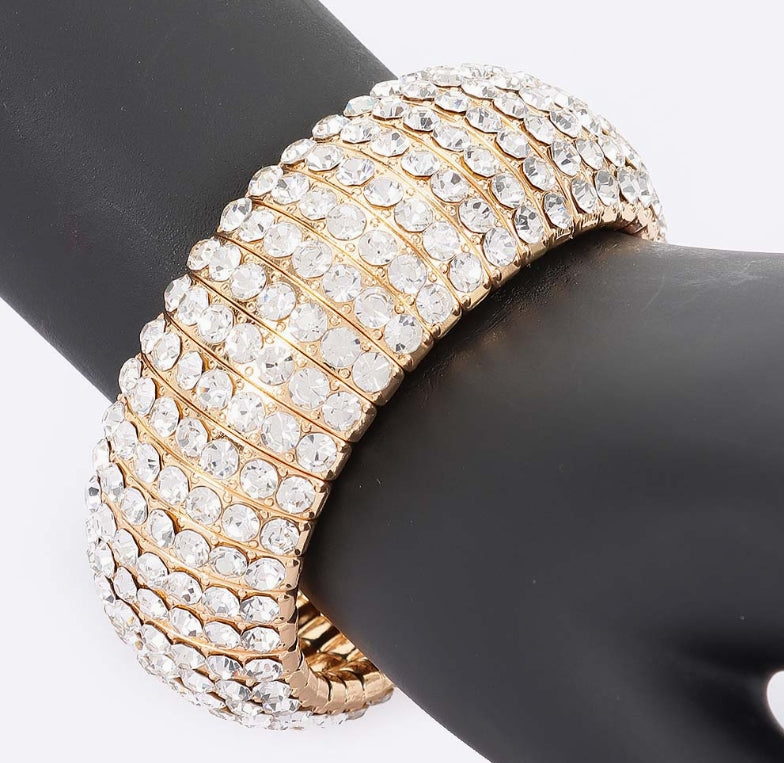 Rhinestone Stretch Bracelet