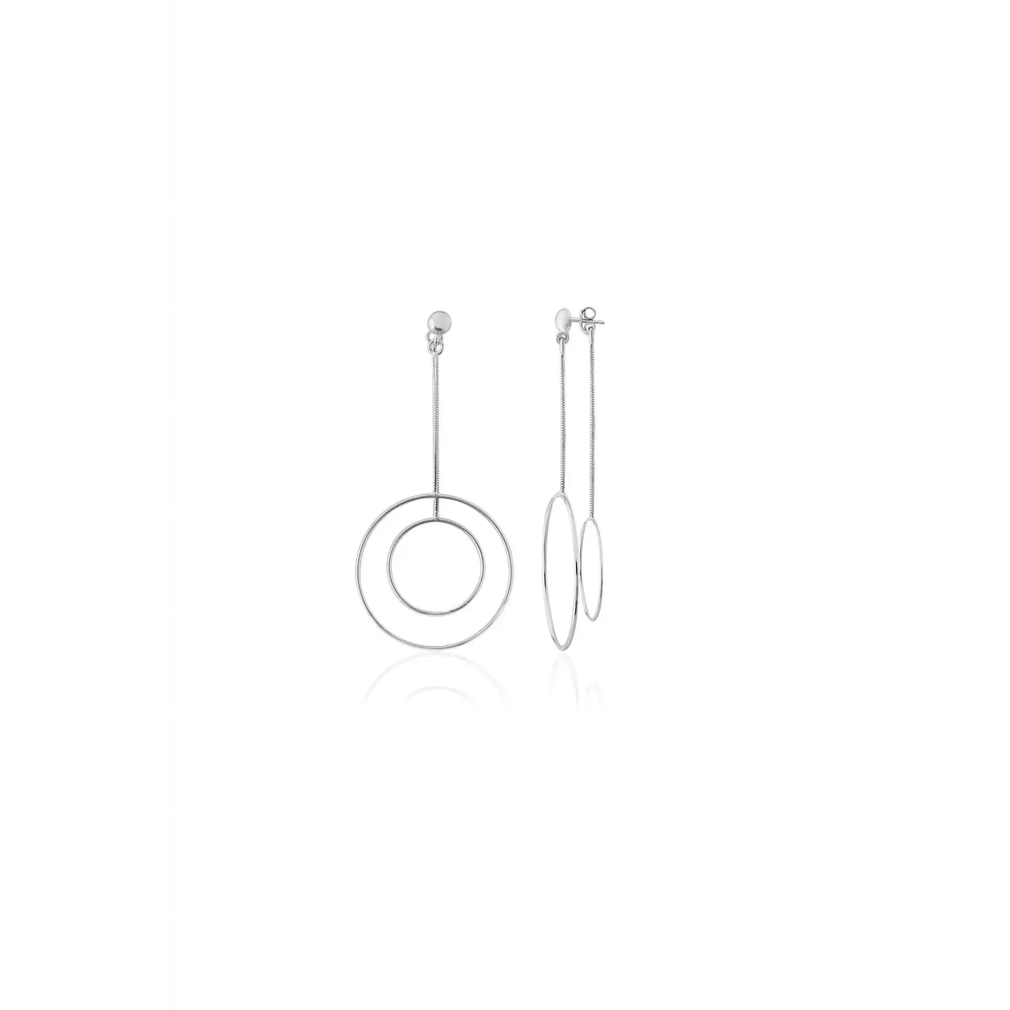 925 Sterling Silver Hoop Earrings