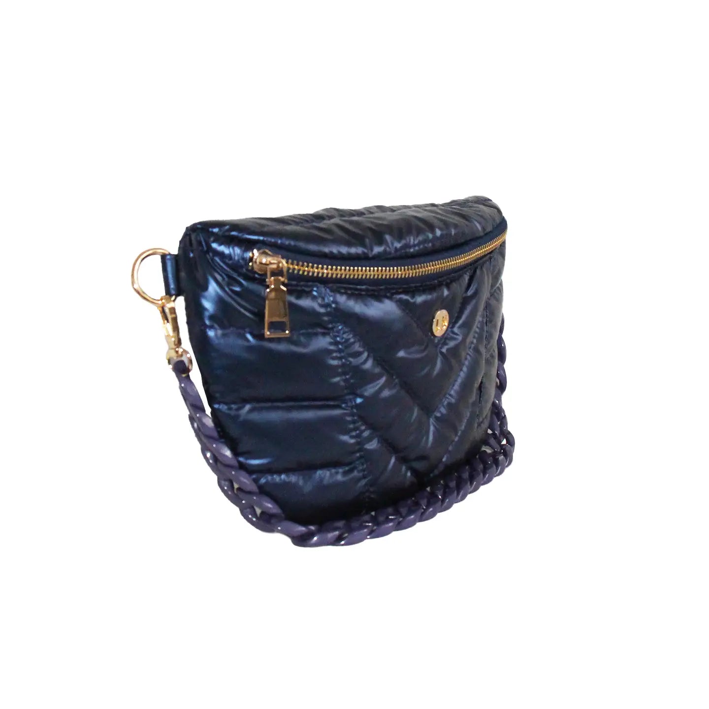 Nina Puffer Crossbody/Belt Bag Sapphire