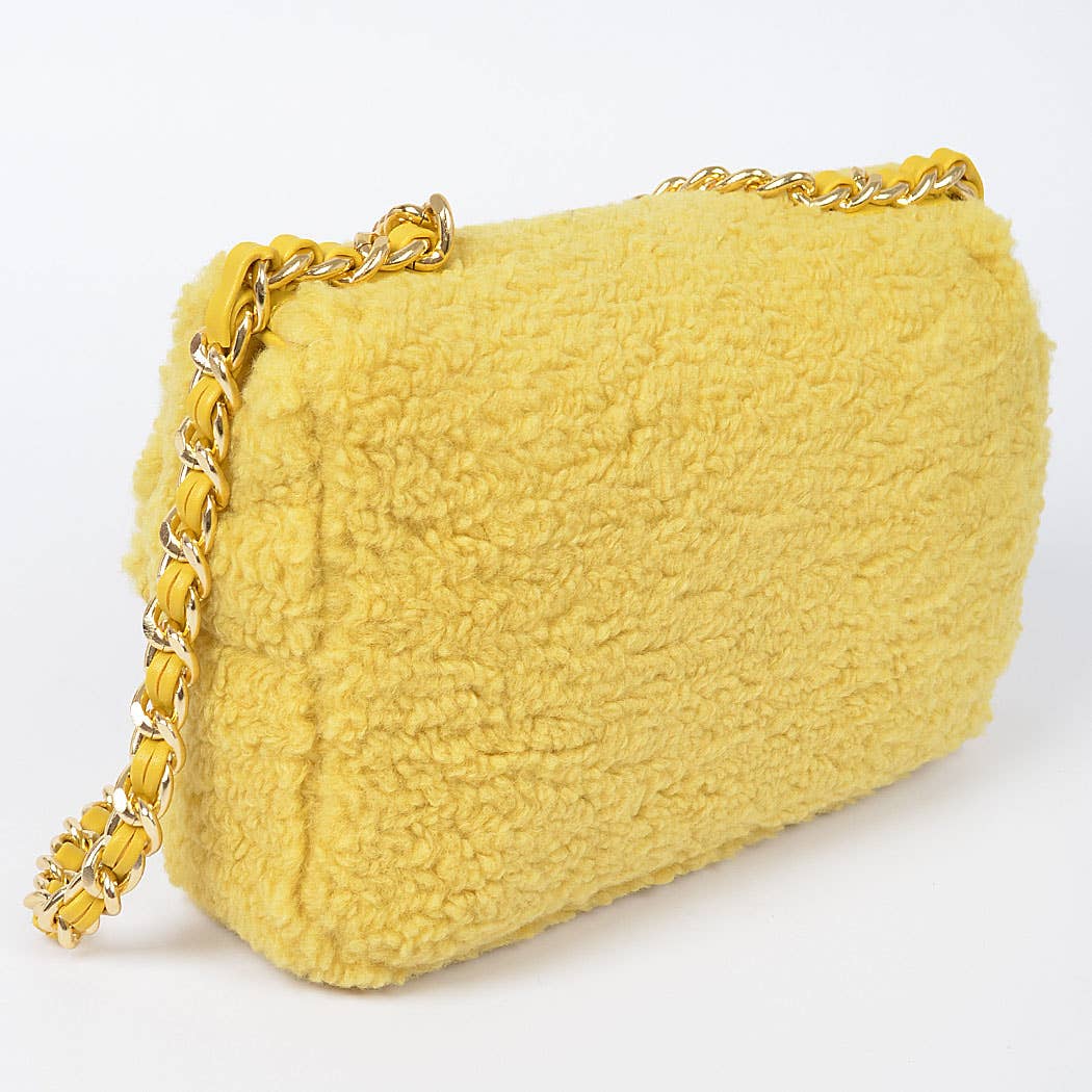 Faux Fur Shoulder Bag