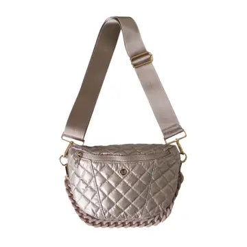 Debra Diamond Nina Crossbody/Belt Bag Champagne
