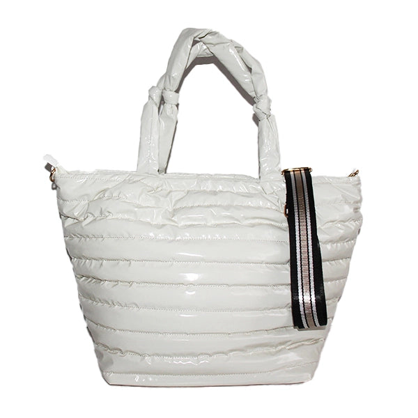 The Rebecca Tote Bag Eggshell