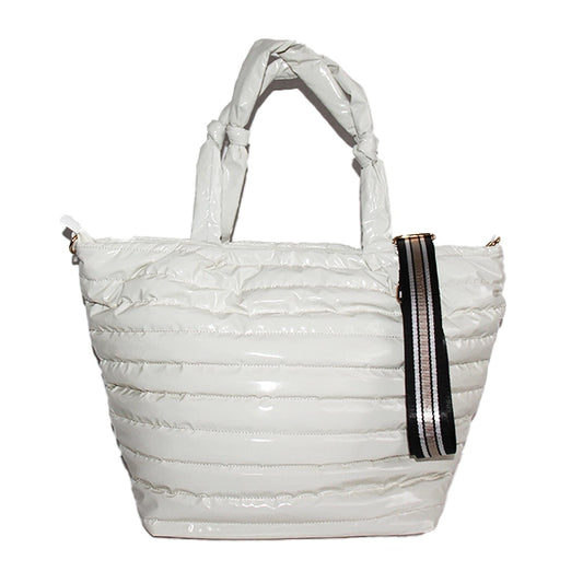 The Rebecca Tote Bag Eggshell