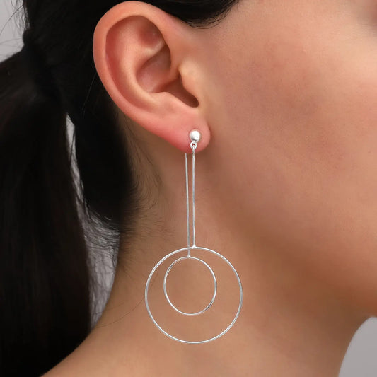 925 Sterling Silver Hoop Earrings