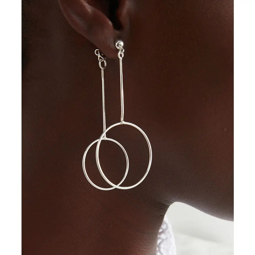 925 Sterling Silver Hoop Earrings