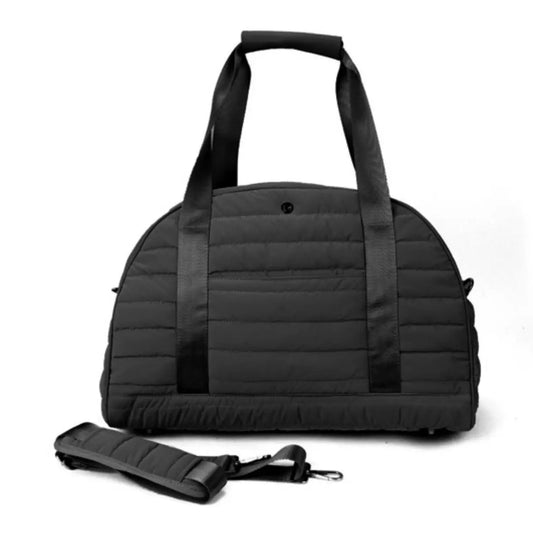 The Debra Diamond Weekender Duffle Bag Glossy Black