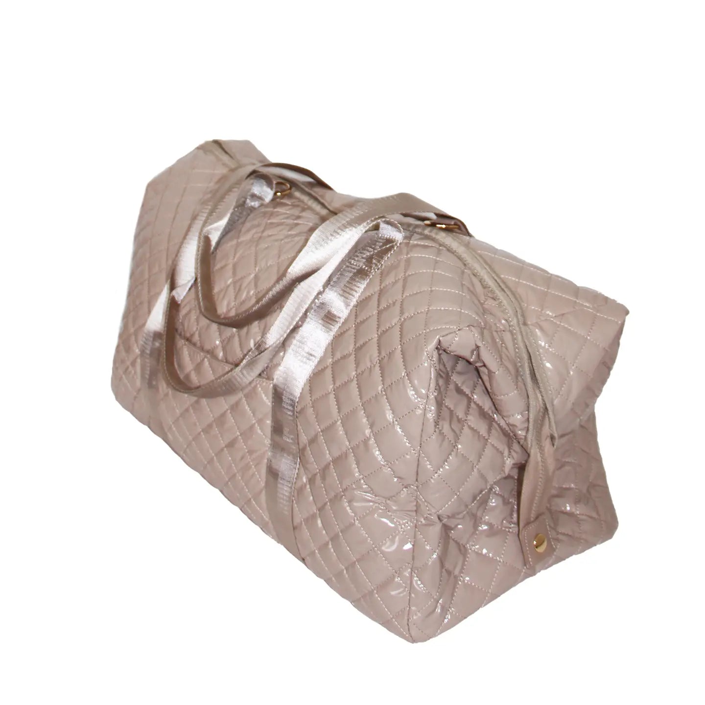 The Debra Diamond Weekender Duffle Bag Champagne