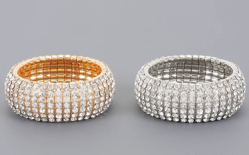 Rhinestone Stretch Bracelet