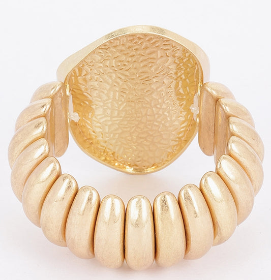 Alloy Casting Stretch Bracelet
