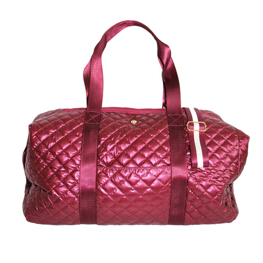 The Debra Diamond Weekender Duffle Bag Cabernet