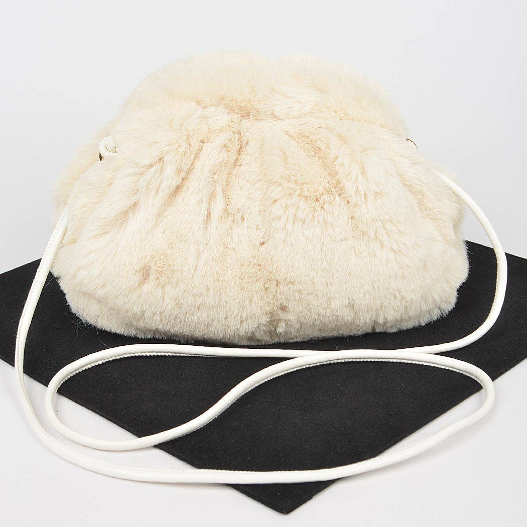 Faux Fur Crossbody Bag