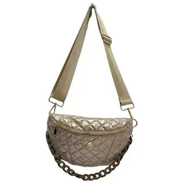 Debra Diamond Nina Crossbody/Belt Bag Champagne