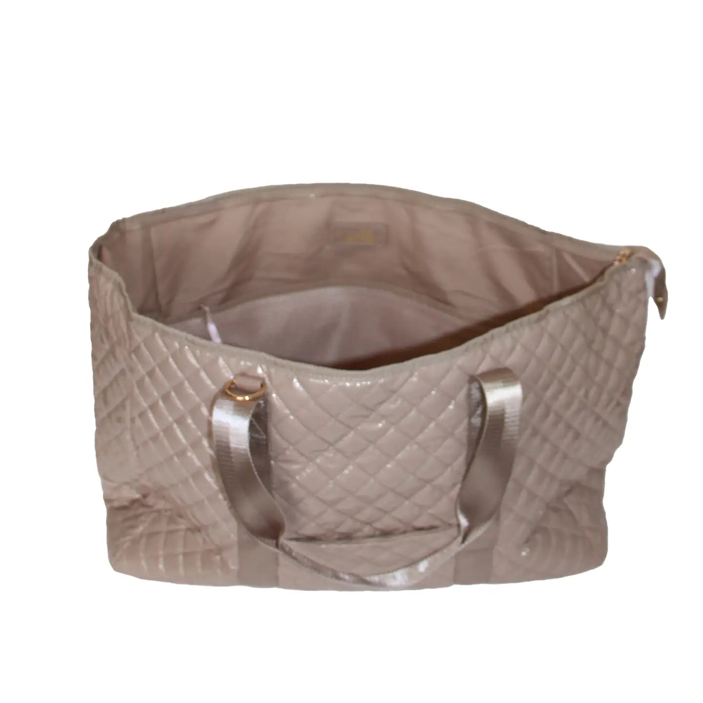 The Debra Diamond Weekender Duffle Bag Champagne