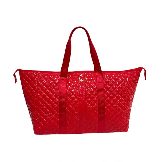 The Debra Diamond Weekender Duffle Bag Cherry